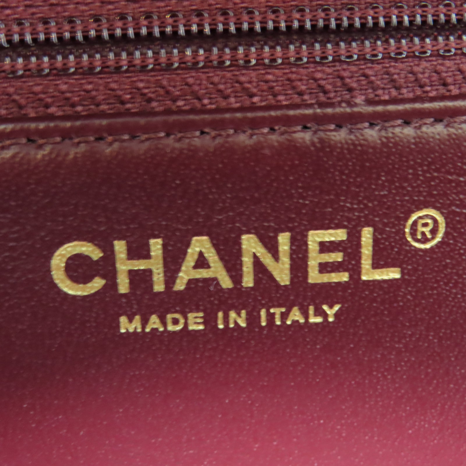 CHANEL 菱格羊皮皮革2way Shoulder Bag金扣手挽肩背兩用袋深藍色