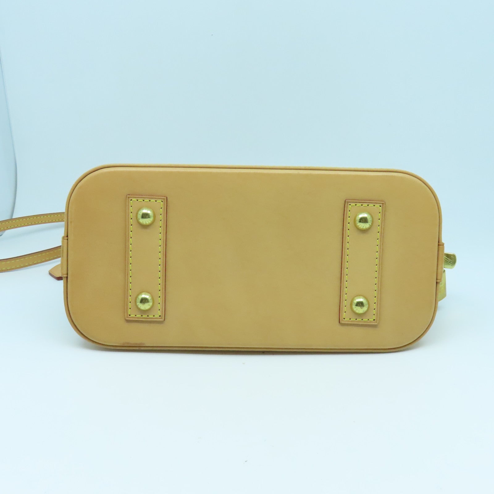 LOUIS VUITTON Monogram Alma BB金扣手挽肩背兩用袋啡色