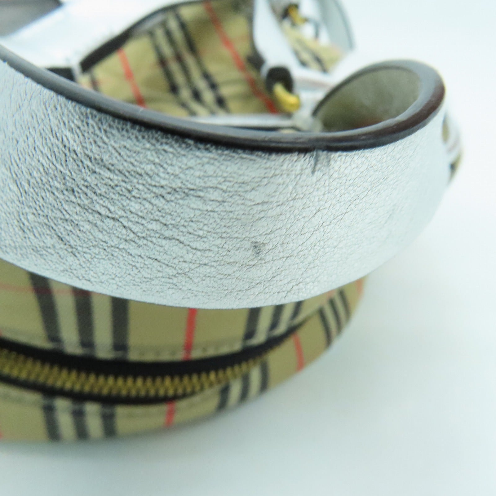 BURBERRY 帆布Backpack金扣背包啡色