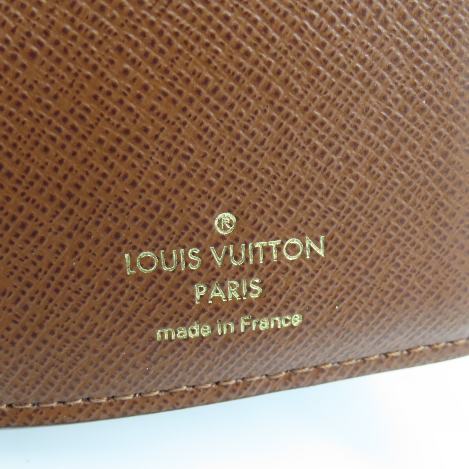 LOUIS VUITTON Monogram Wallet金扣錢包啡色