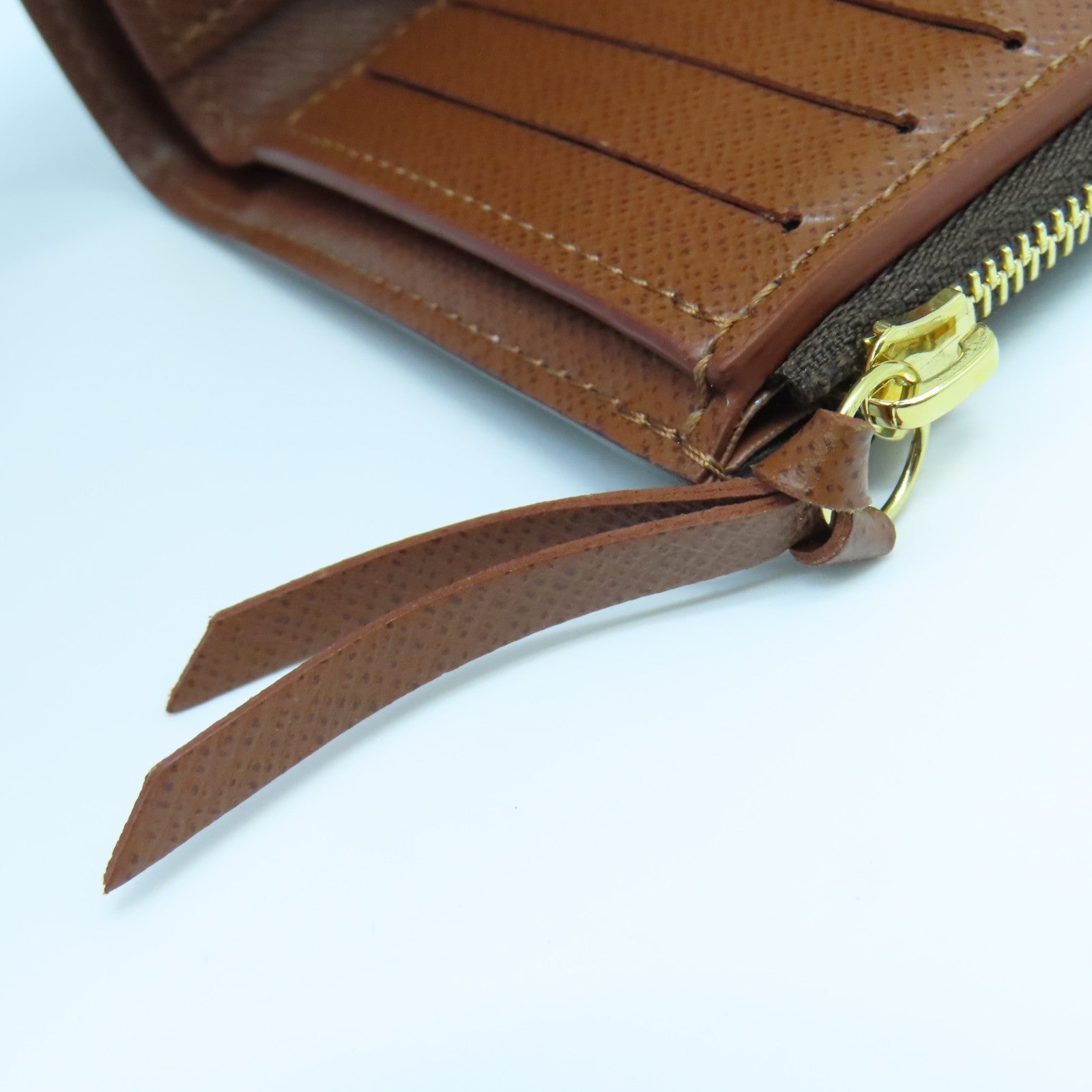 LOUIS VUITTON Monogram Wallet金扣錢包啡色
