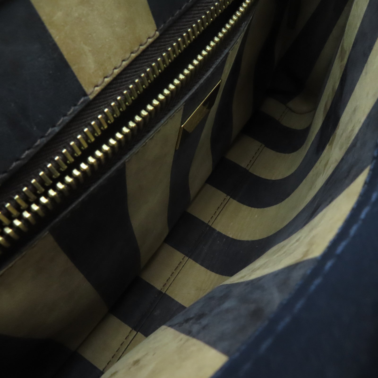 FENDI 【激減優惠】牛皮皮革Peekaboo手挽肩背兩用袋藍色