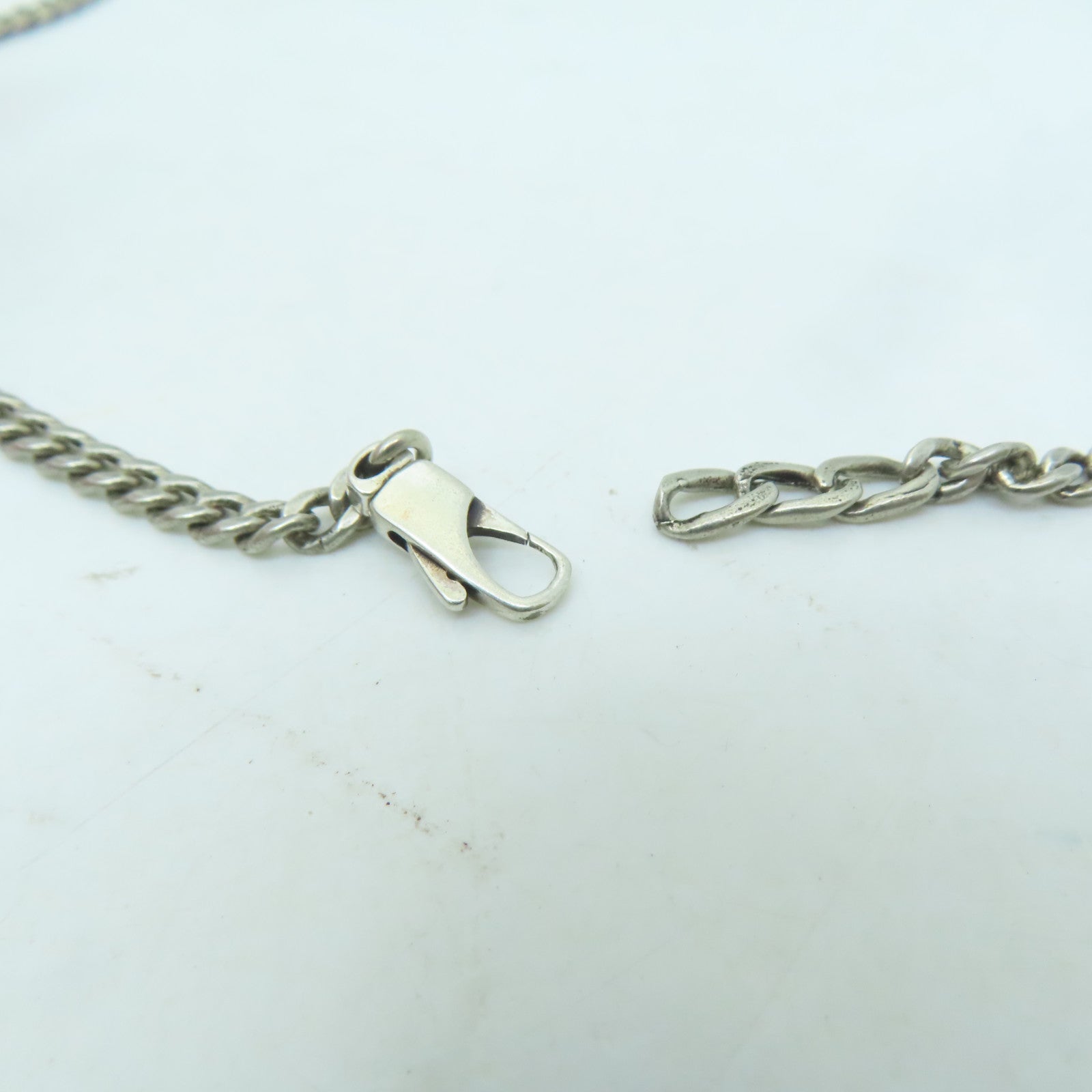 GUCCI 925純銀Necklace項鍊銀色/綠色/藍色