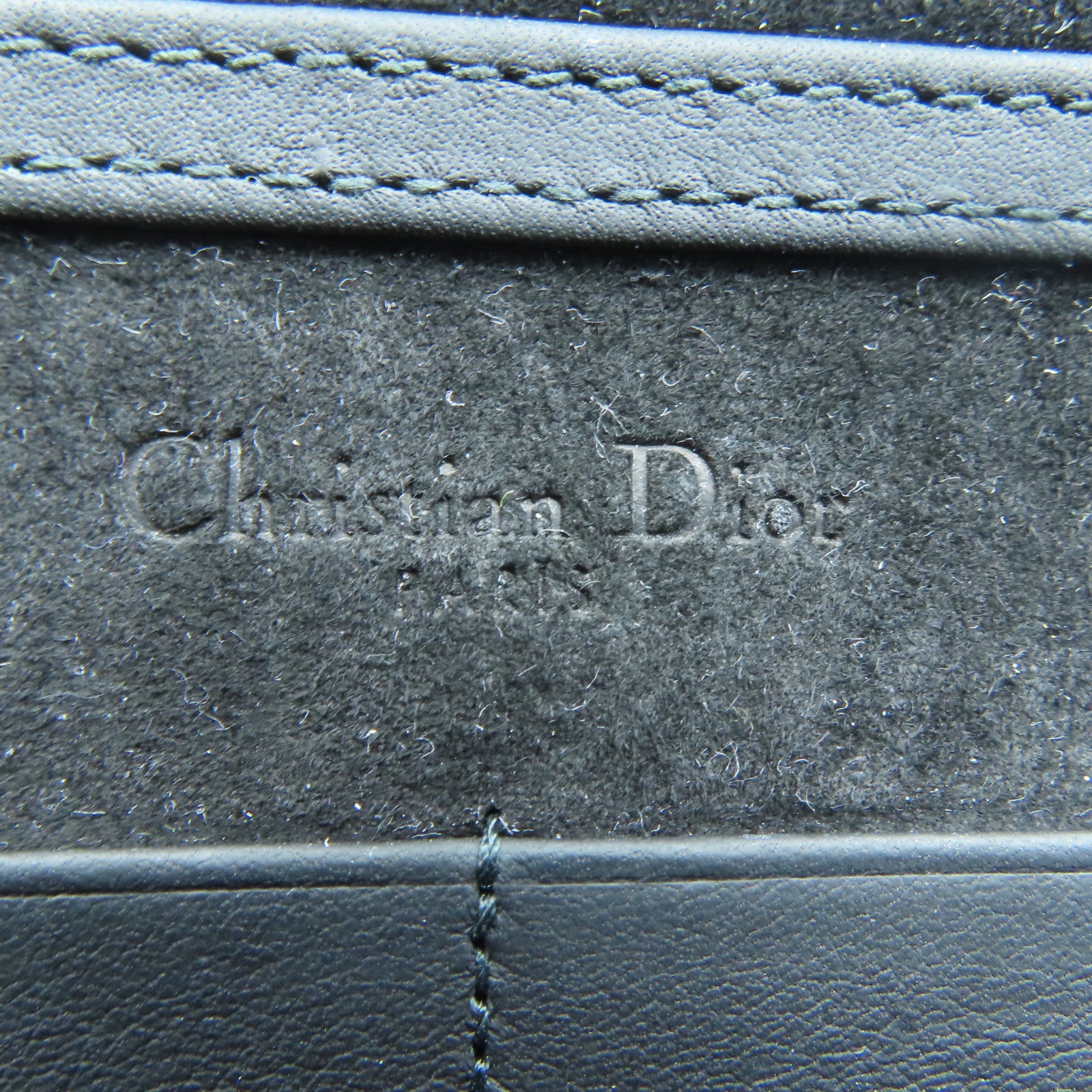 Dior 牛皮皮革Diorama Woc黑扣鏈帶肩背袋黑色