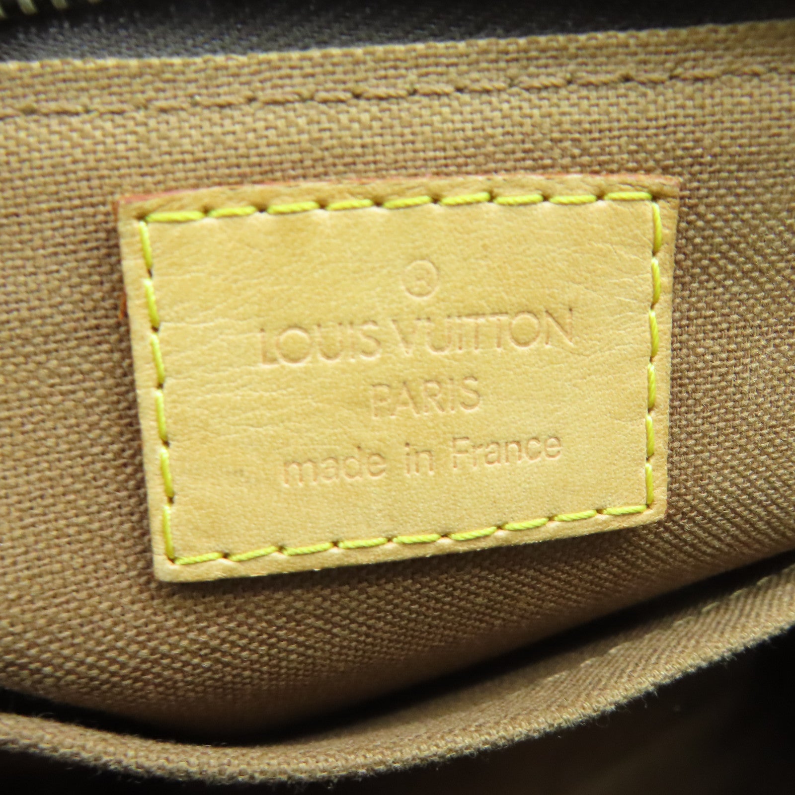 LOUIS VUITTON Monogram Tikal GM金扣肩背袋啡色