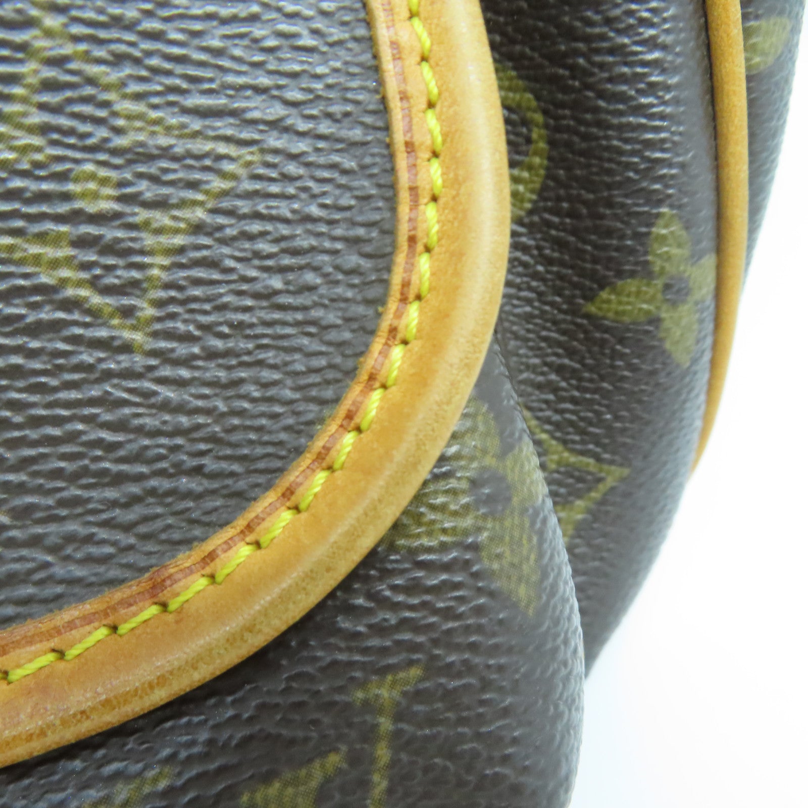 LOUIS VUITTON Monogram Tikal GM金扣肩背袋啡色