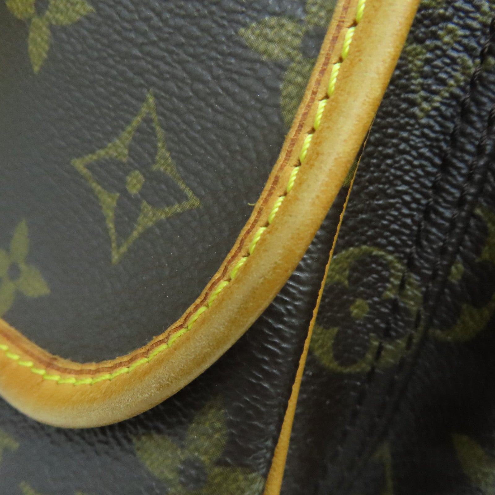LOUIS VUITTON Monogram Tikal GM金扣肩背袋啡色