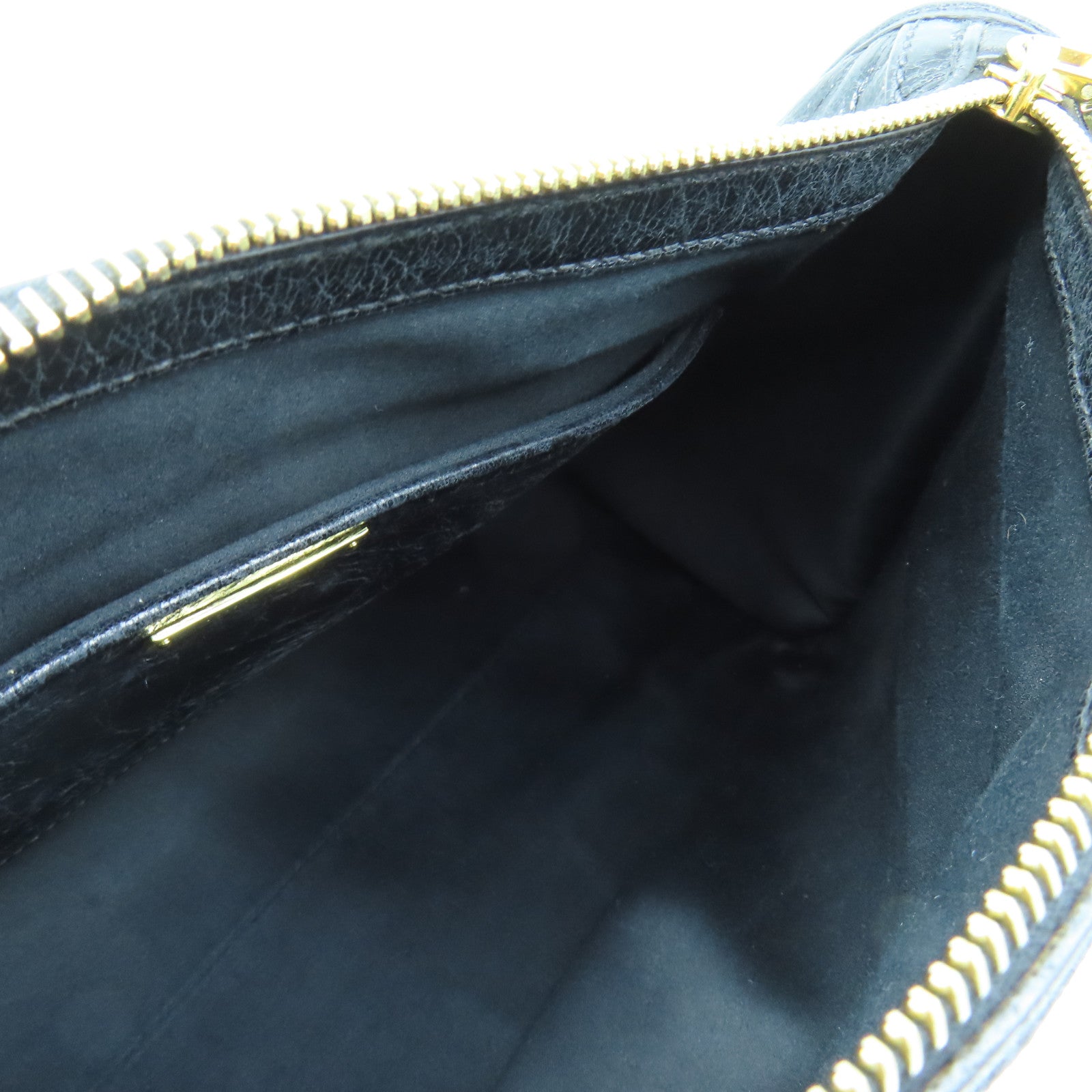 Miu Miu 牛皮皮革2 Way Shoulder金扣手挽肩背兩用袋黑色