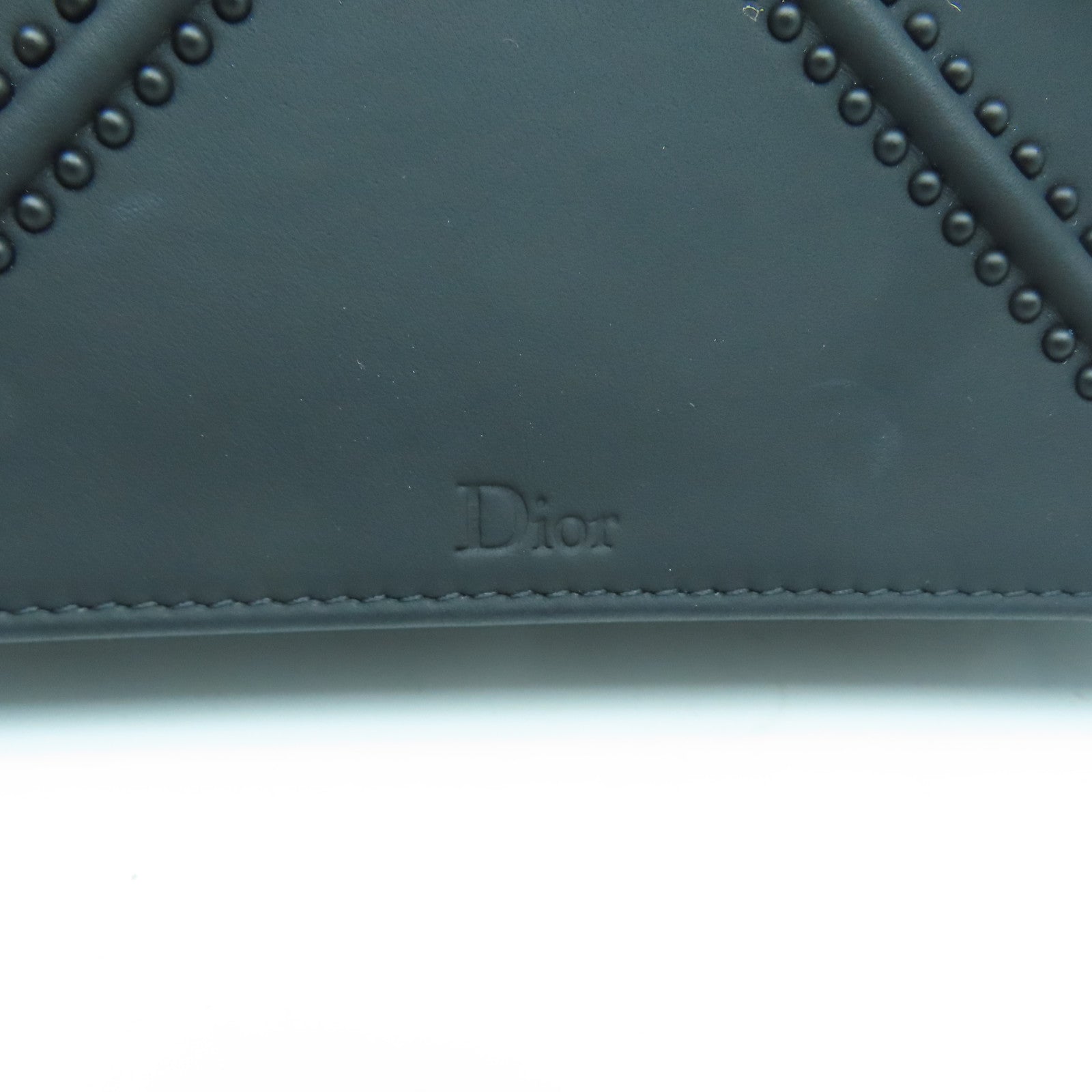 Dior 牛皮皮革Diorama Woc黑扣鏈帶肩背袋黑色