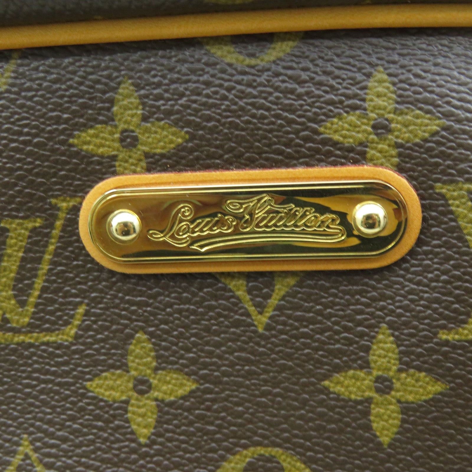 LOUIS VUITTON Monogram Montorgueil GM Shoulder Bag brown