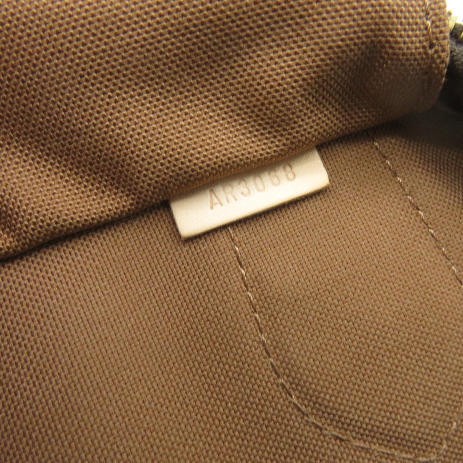 LOUIS VUITTON Monogram Montorgueil GM Shoulder Bag brown