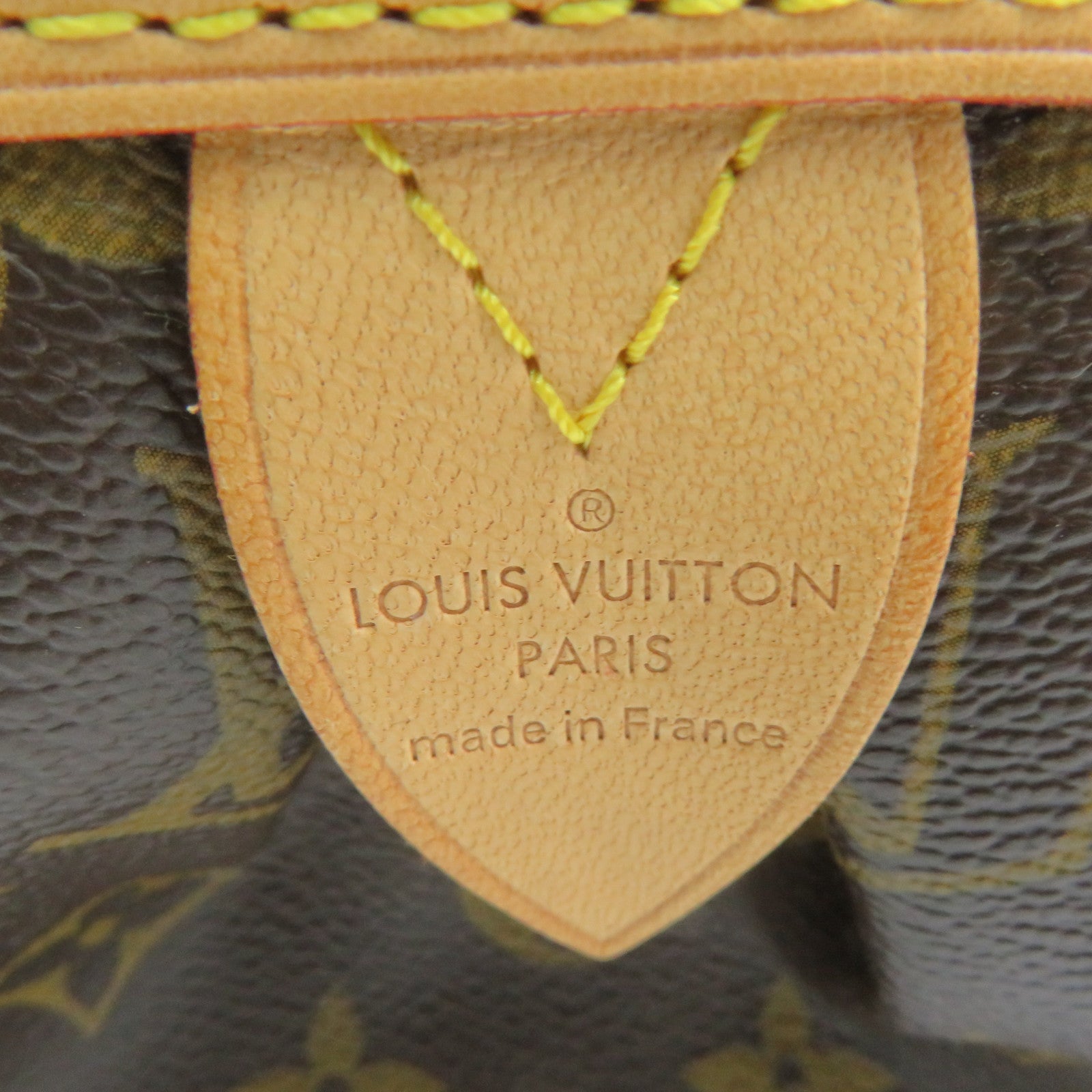 LOUIS VUITTON Monogram Montorgueil GM Shoulder Bag brown