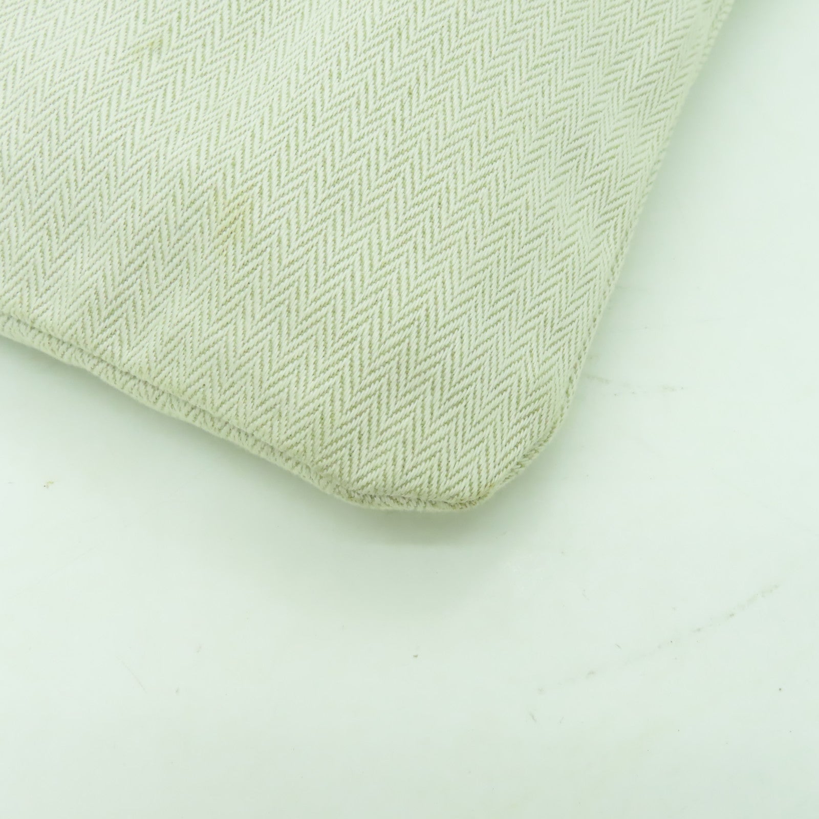 HERMES 帆布Vintage Aline肩背袋米色