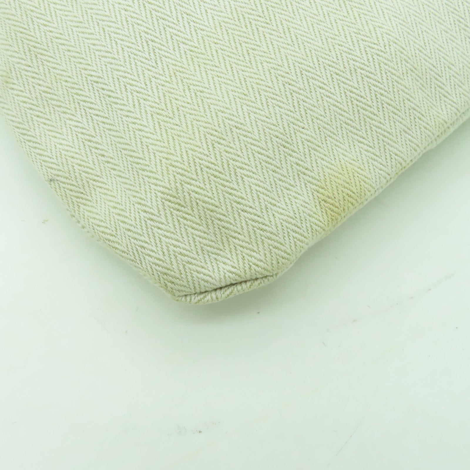 HERMES 帆布Vintage Aline肩背袋米色