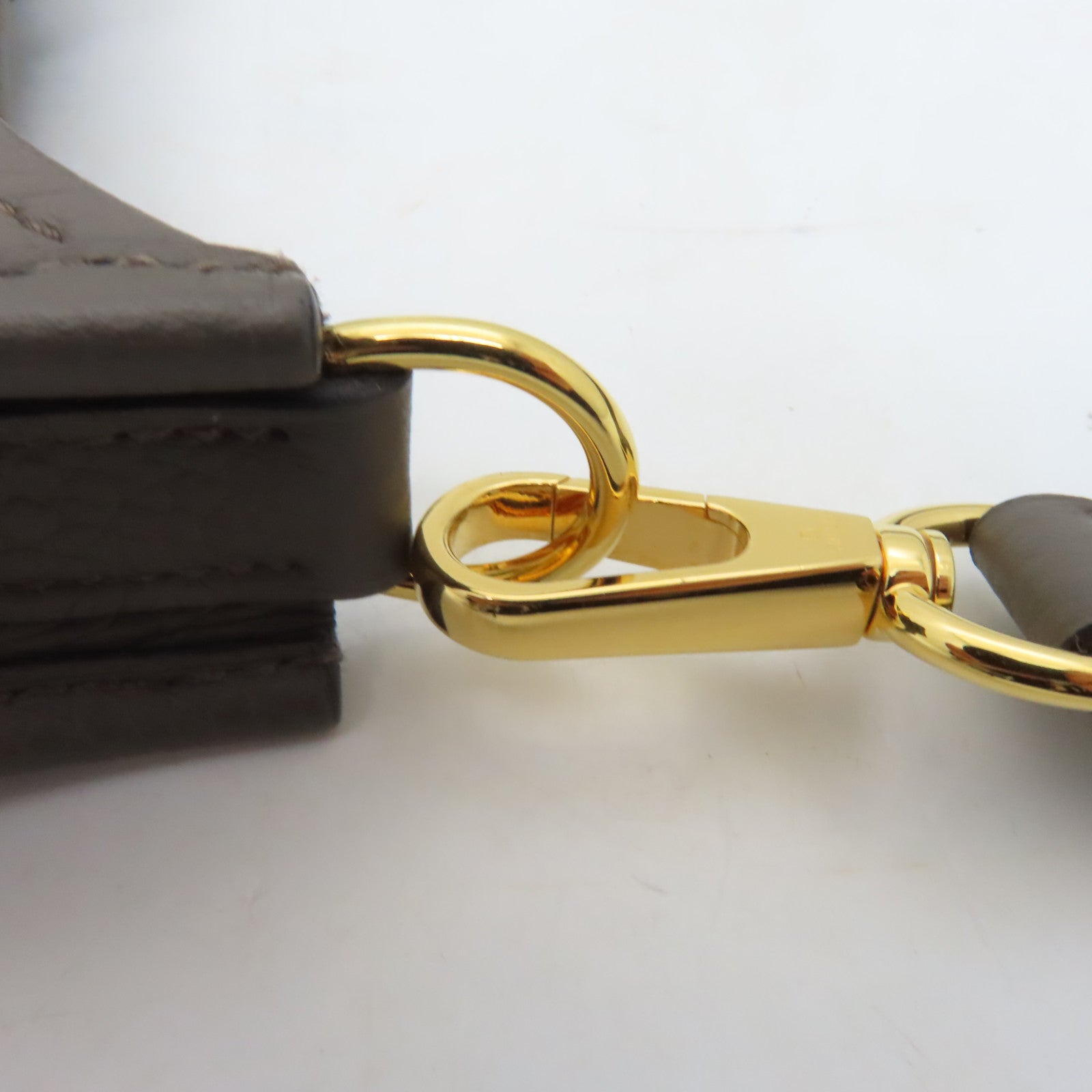 HERMES Clemence皮革Evelyne TPM金扣肩背袋Etain