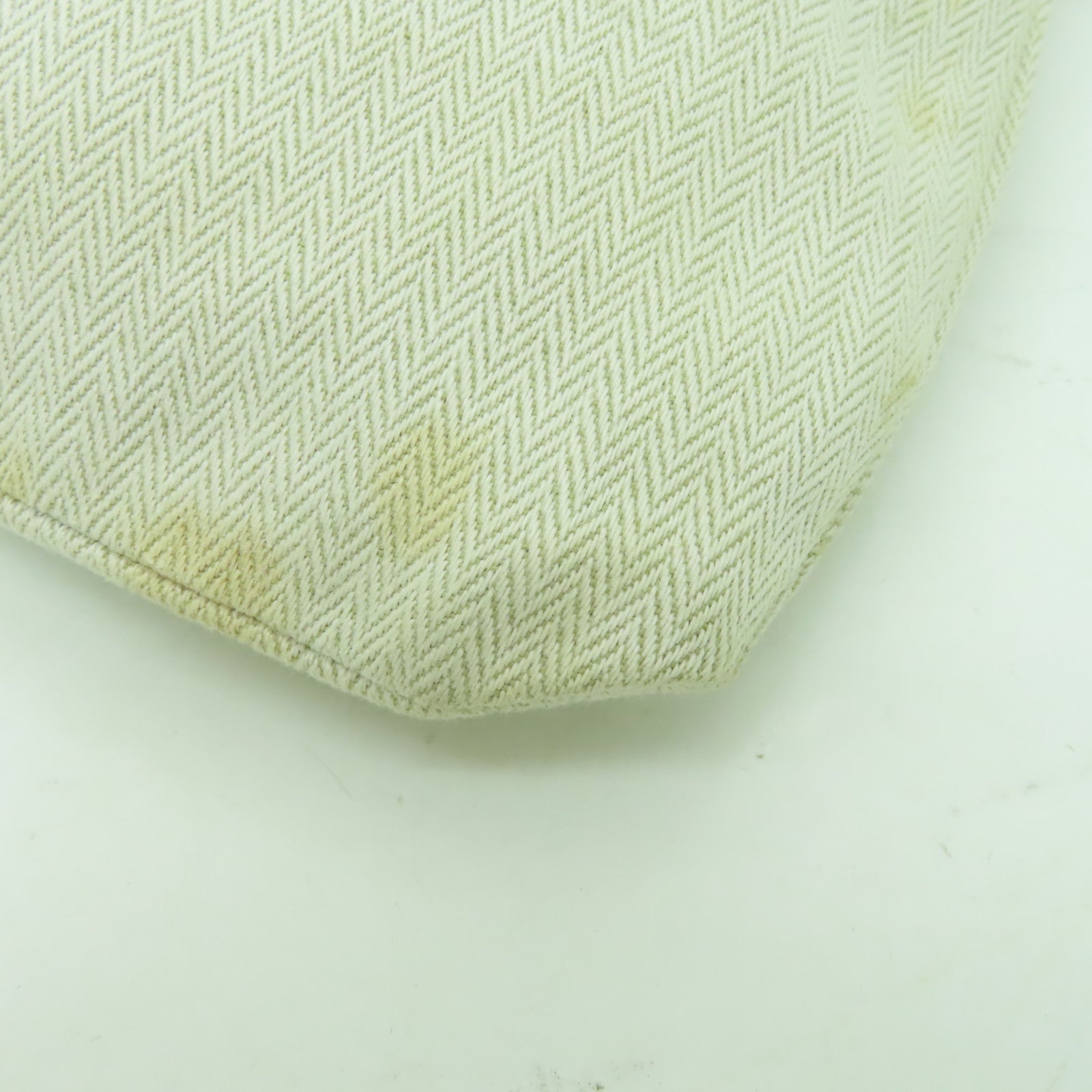 HERMES 帆布Vintage Aline肩背袋米色