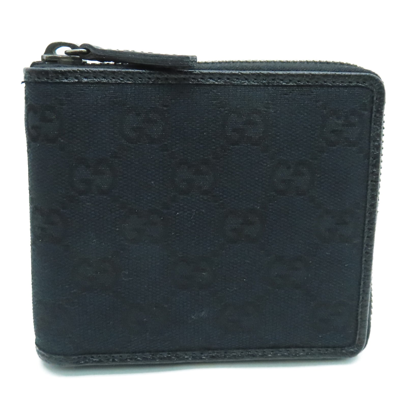 GUCCI Canvas Wallet Black