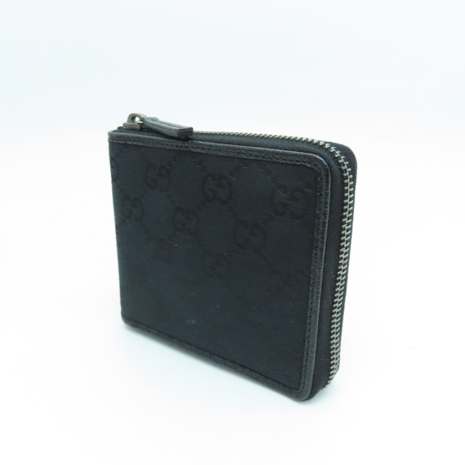 GUCCI Canvas Wallet Black