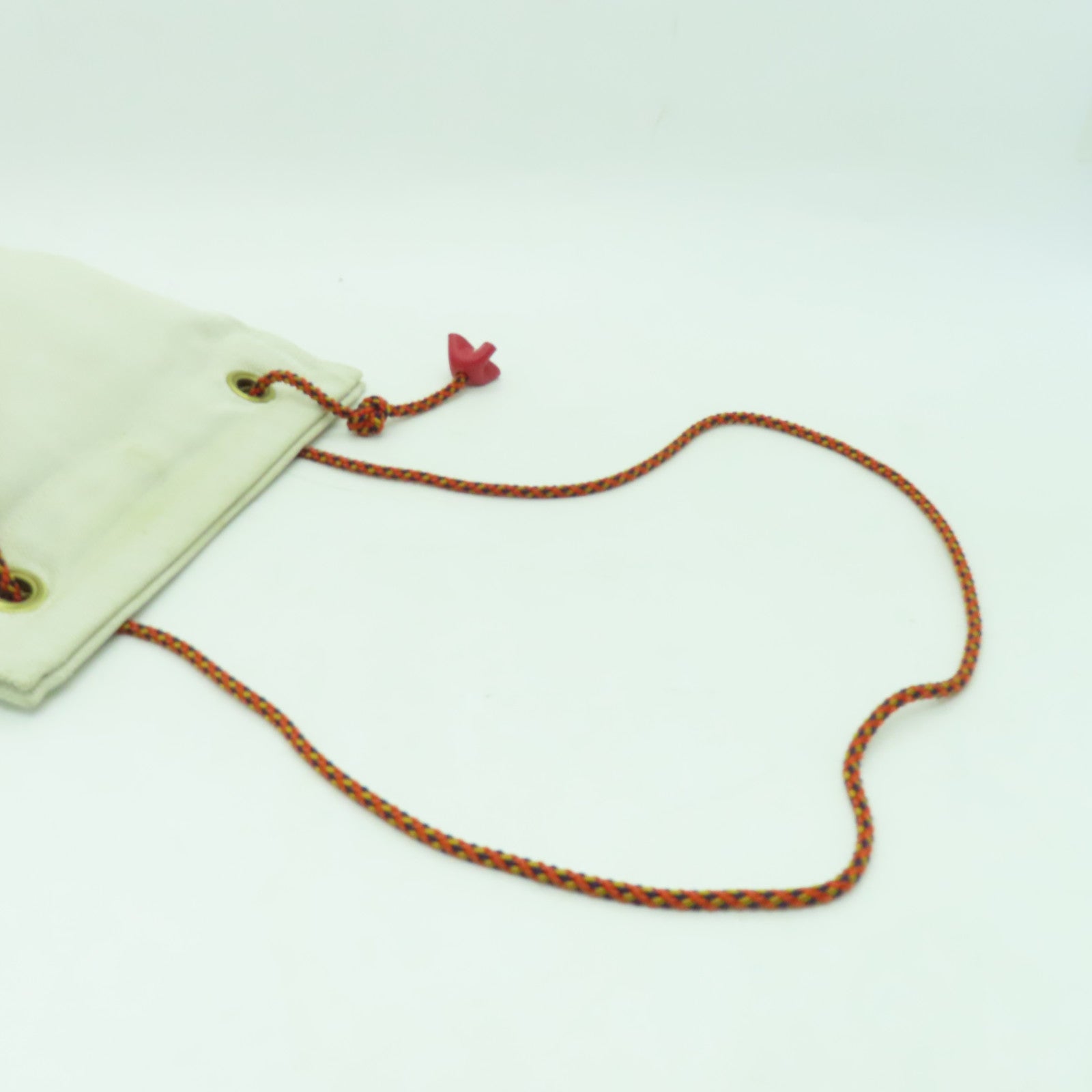 HERMES 帆布Vintage Aline肩背袋米色