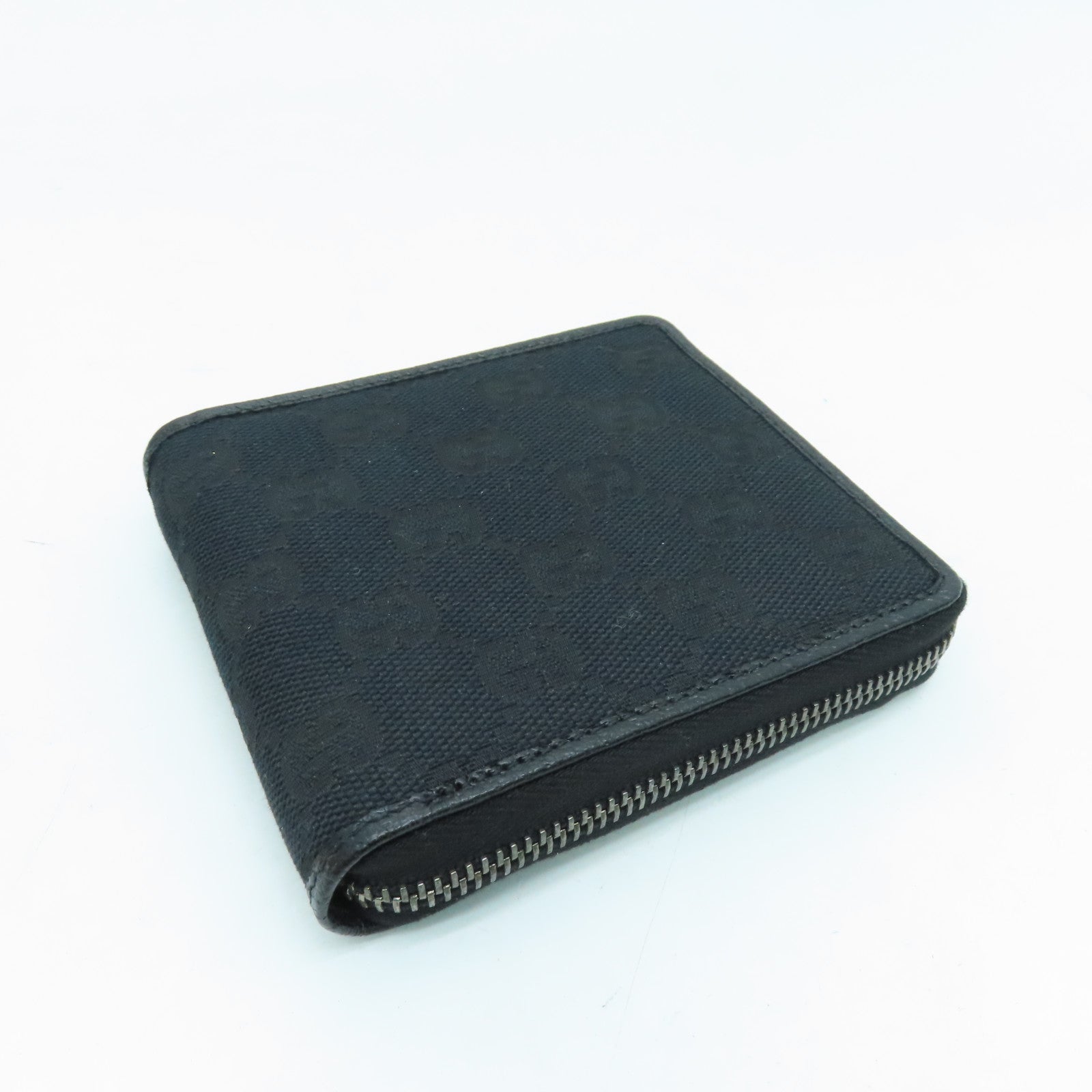 GUCCI Canvas Wallet Black