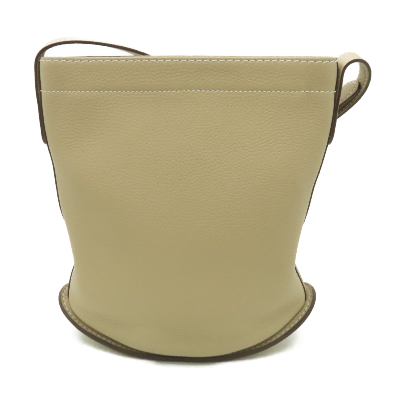 Delvaux 【激減優惠】牛皮皮革Pin Daily金扣肩背袋米色