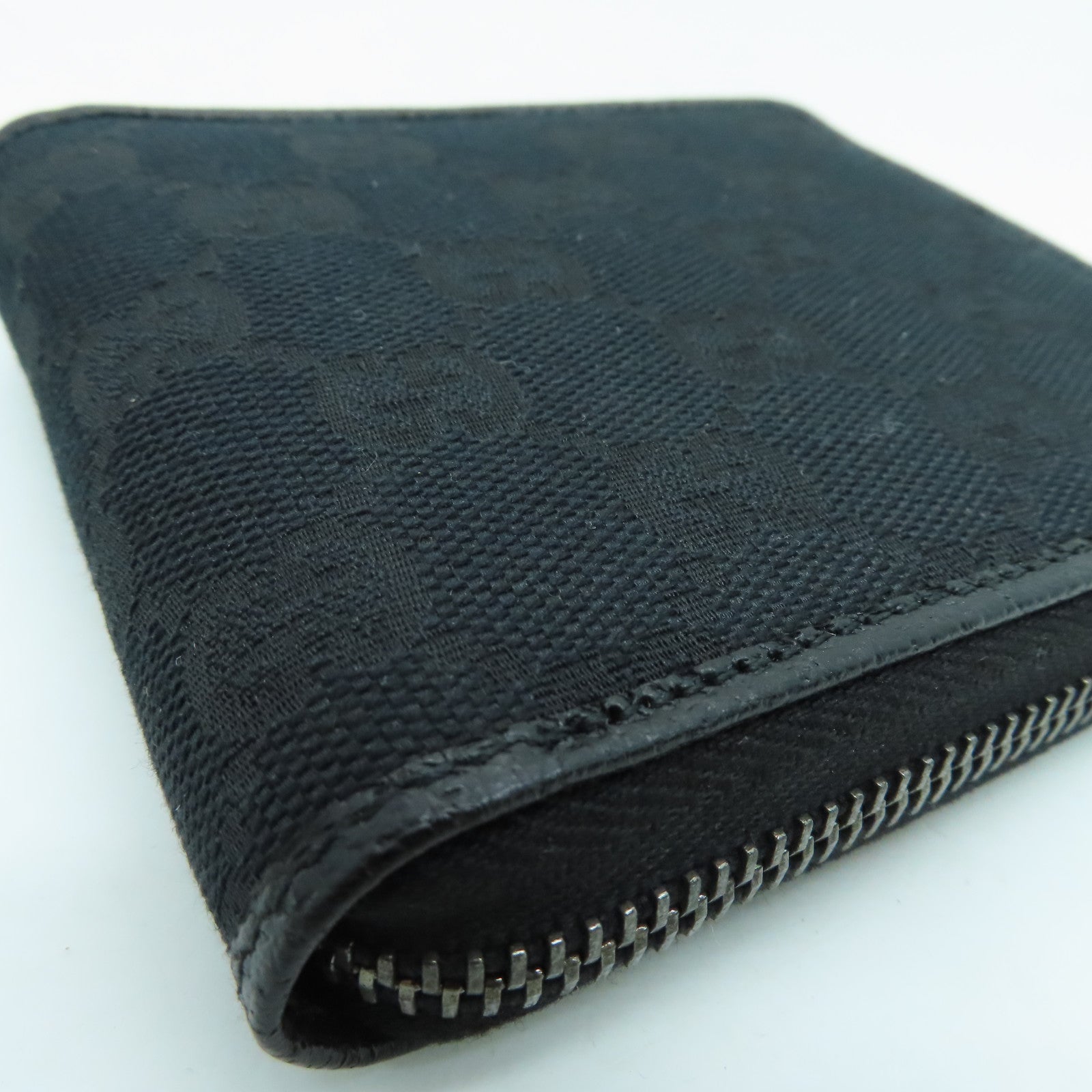 GUCCI Canvas Wallet Black