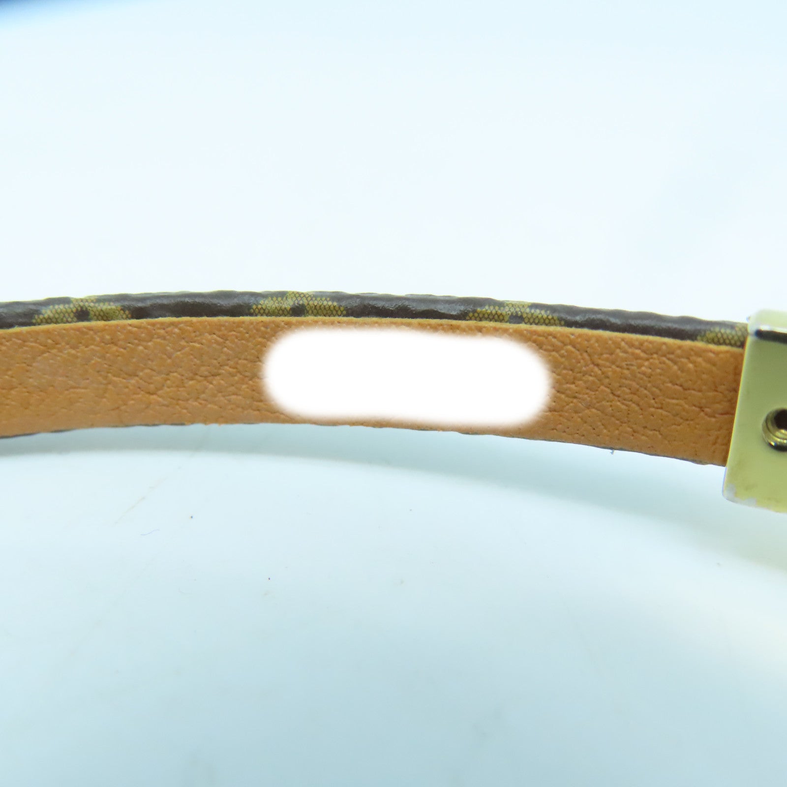 LOUIS VUITTON Monogram Brasserie Vivienne Bracelet金扣手鐲15cm