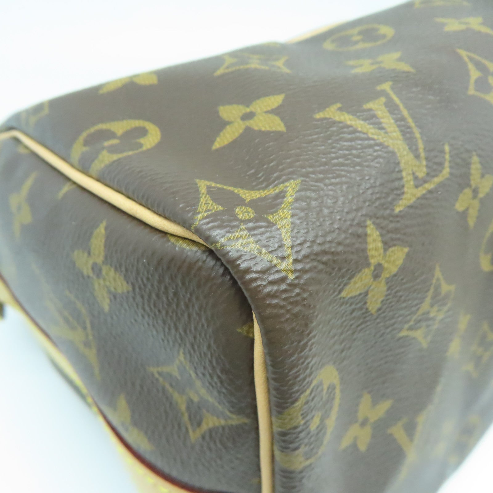 LOUIS VUITTON Monogram Speedy 25 Bandouliere金扣手挽肩背兩用袋啡色