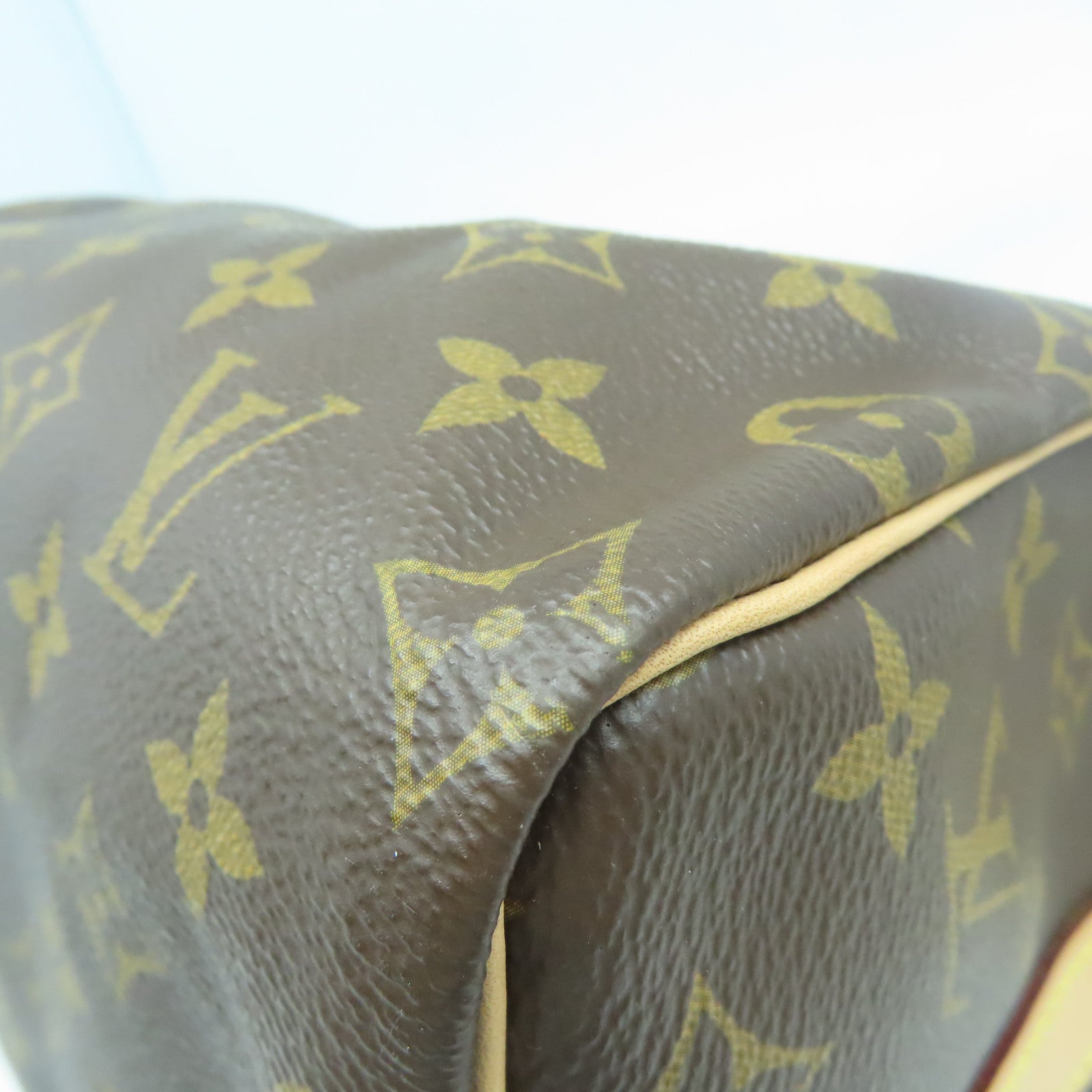 LOUIS VUITTON Monogram Speedy 25 Bandouliere金扣手挽肩背兩用袋啡色