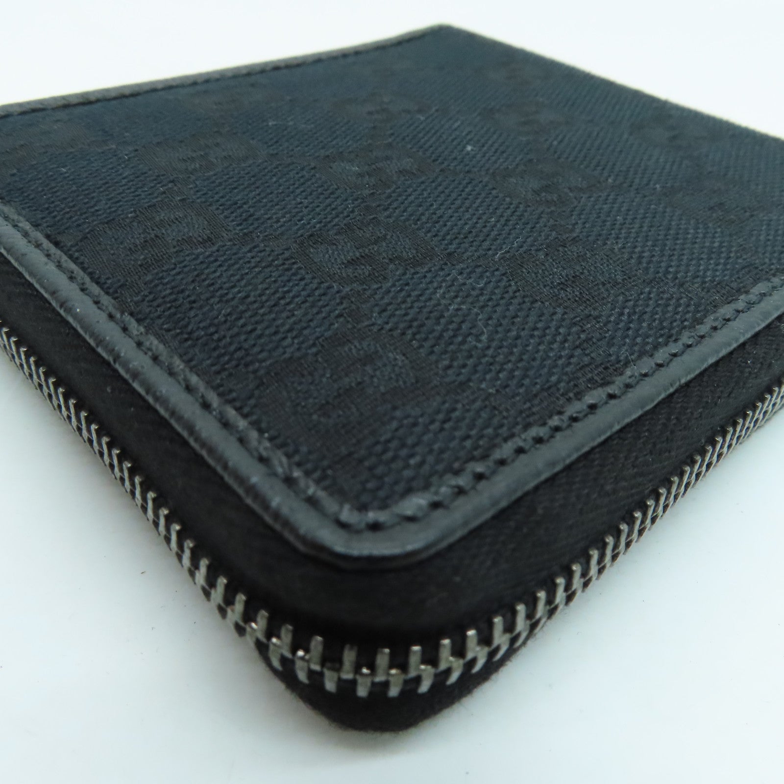 GUCCI Canvas Wallet Black