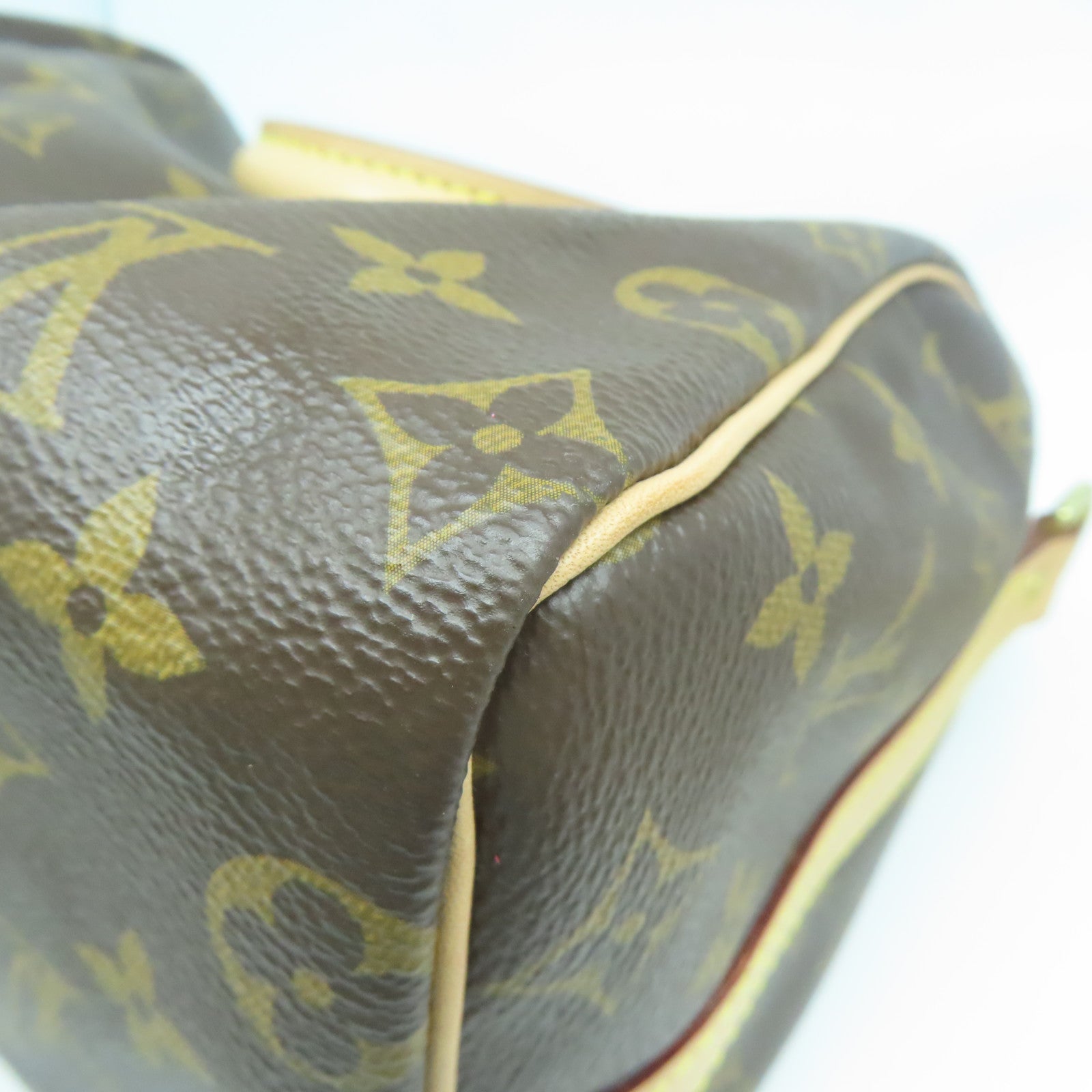 LOUIS VUITTON Monogram Speedy 25 Bandouliere金扣手挽肩背兩用袋啡色
