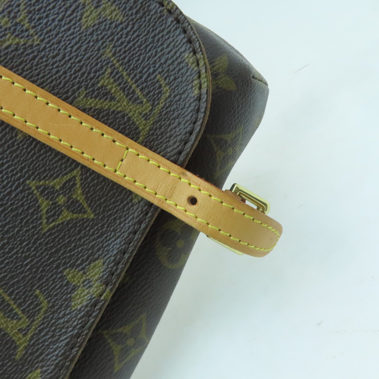 LOUIS VUITTON Monogram Pochette Marelle金扣肩背袋/腰包啡色