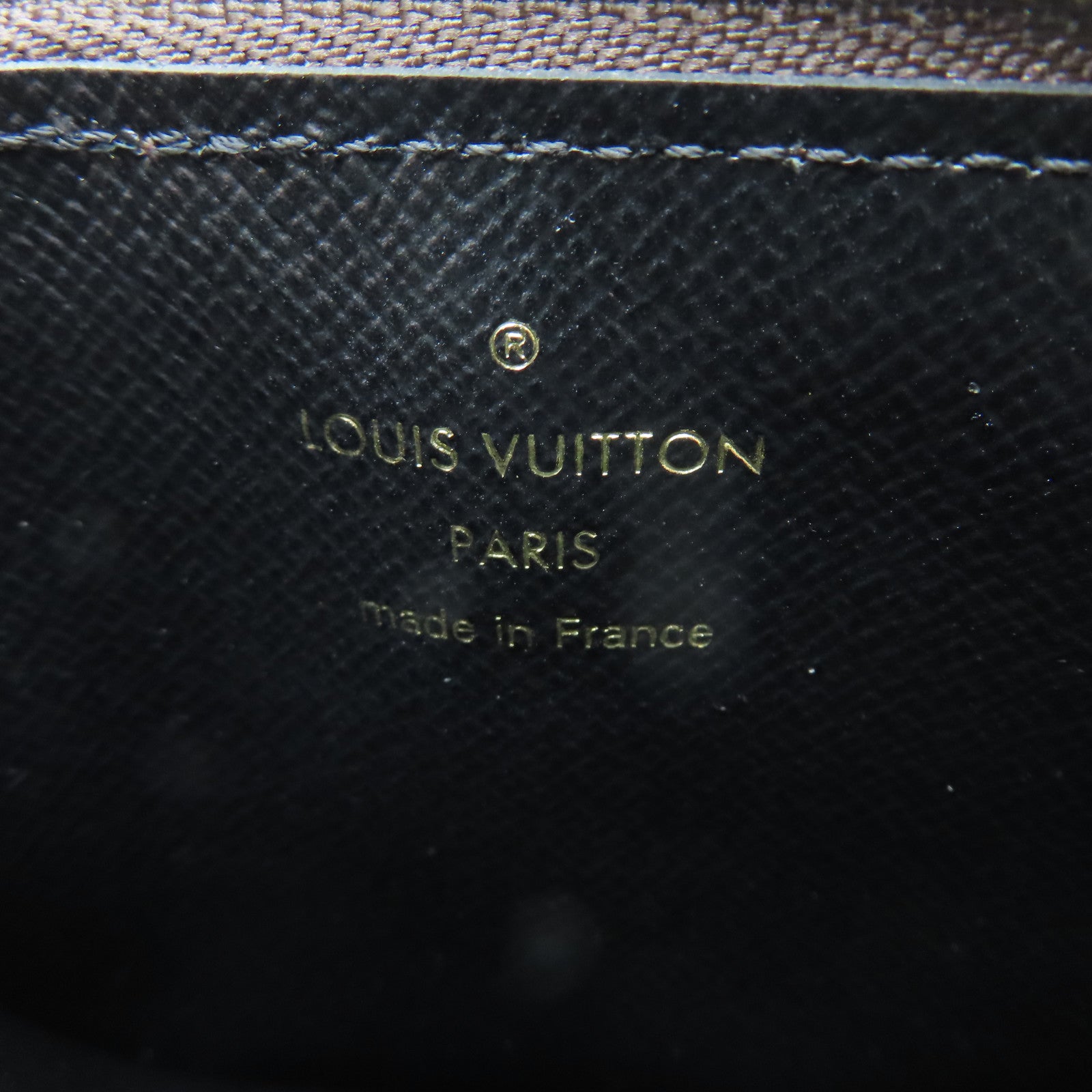 LOUIS VUITTON Monogram Recto Verso金扣卡片套啡色