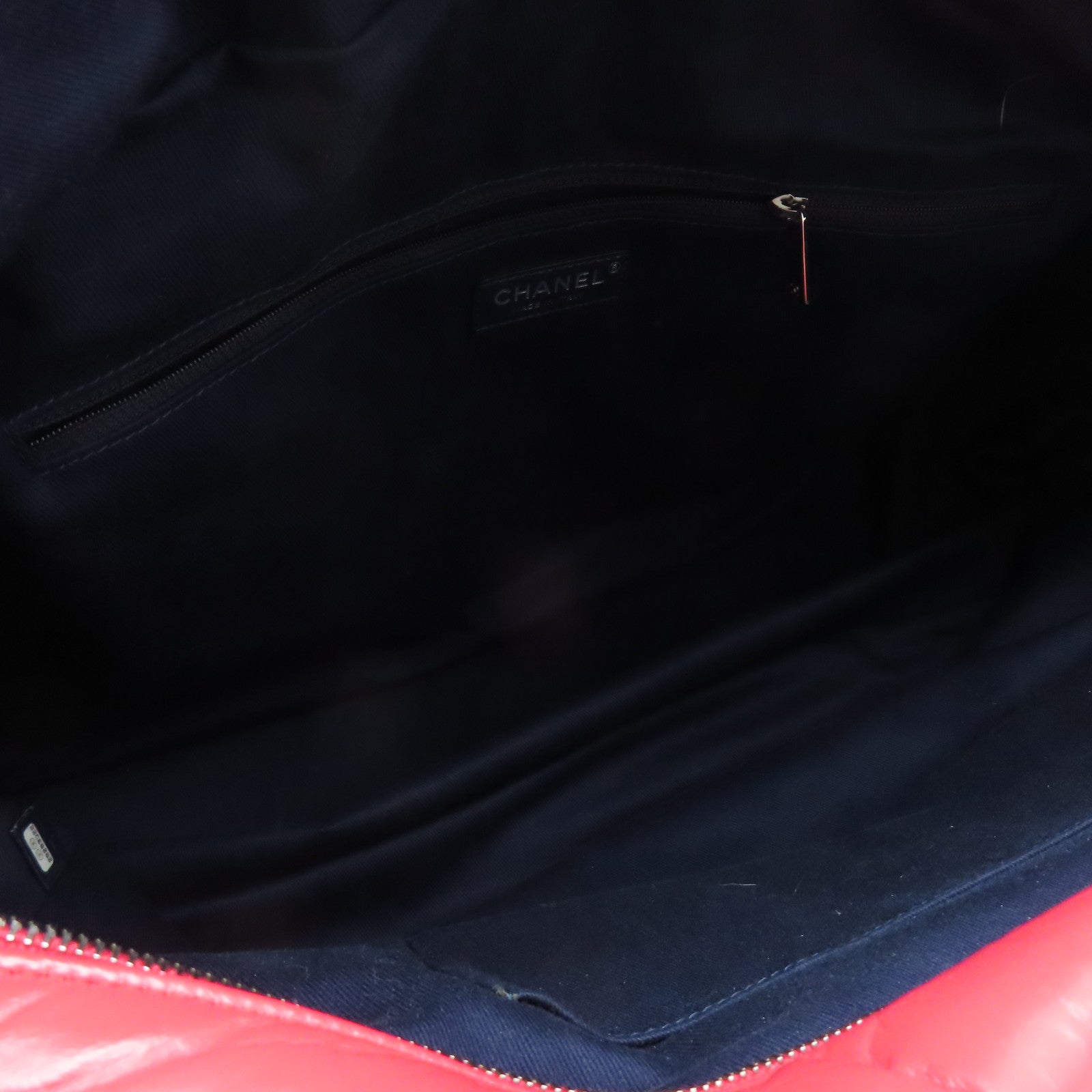 CHANEL 【激減優惠】菱格牛皮皮革Shoulder Bag銀扣手挽肩背兩用袋紅色