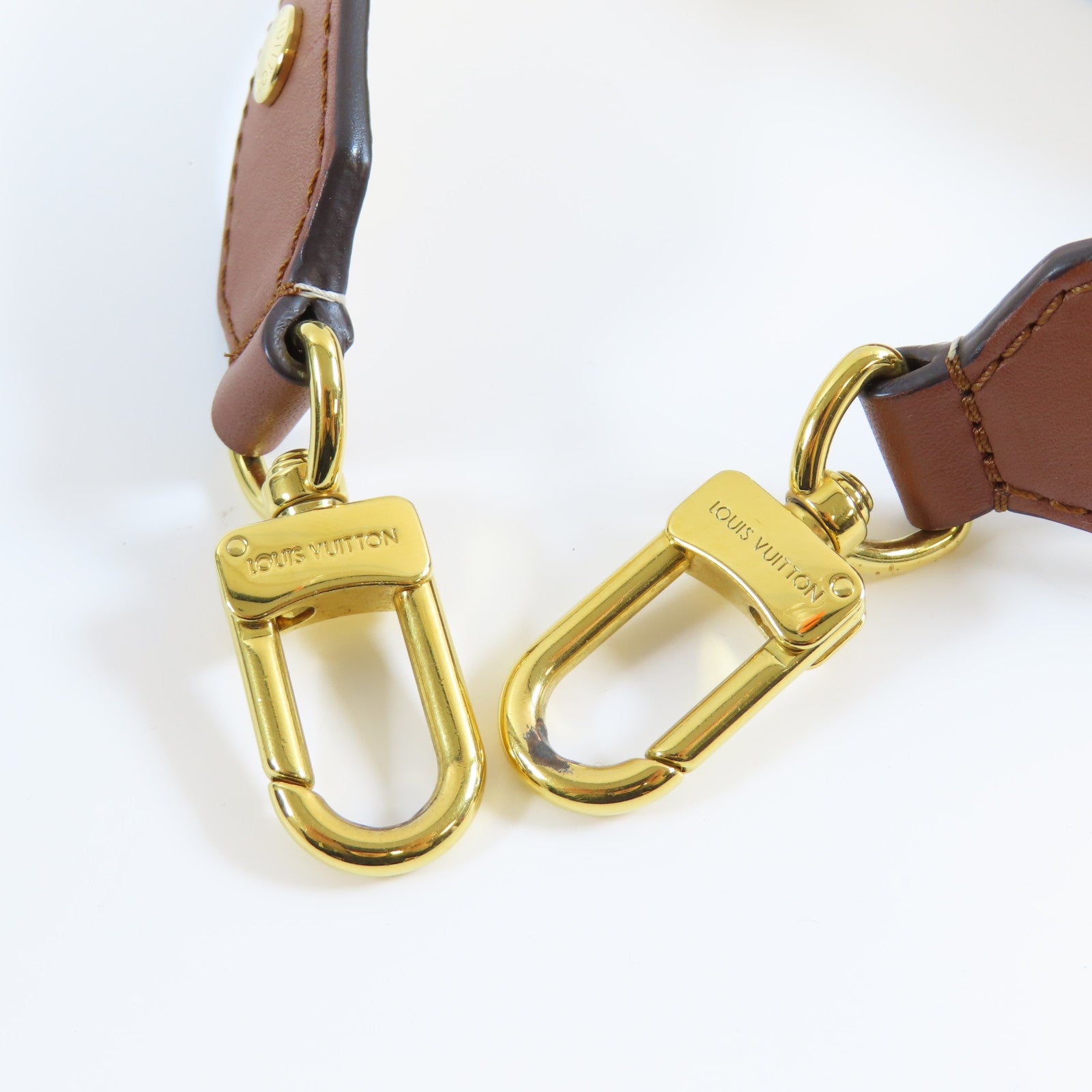 LOUIS VUITTON Monogram Vaugirard金扣手挽肩背兩用袋啡色/黑色