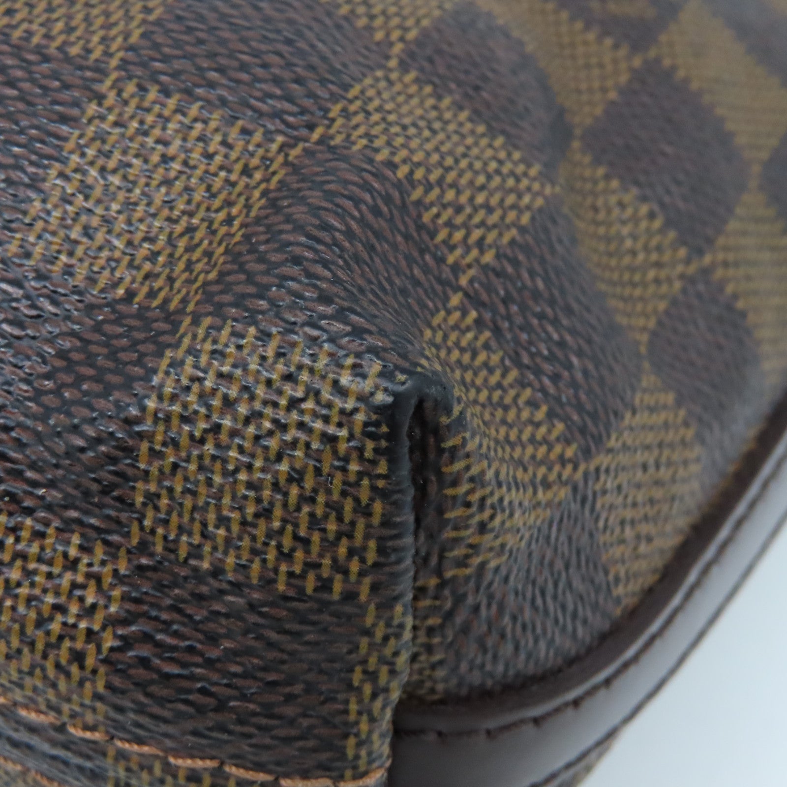 LOUIS VUITTON Damier Illovo PM金扣肩背袋啡色