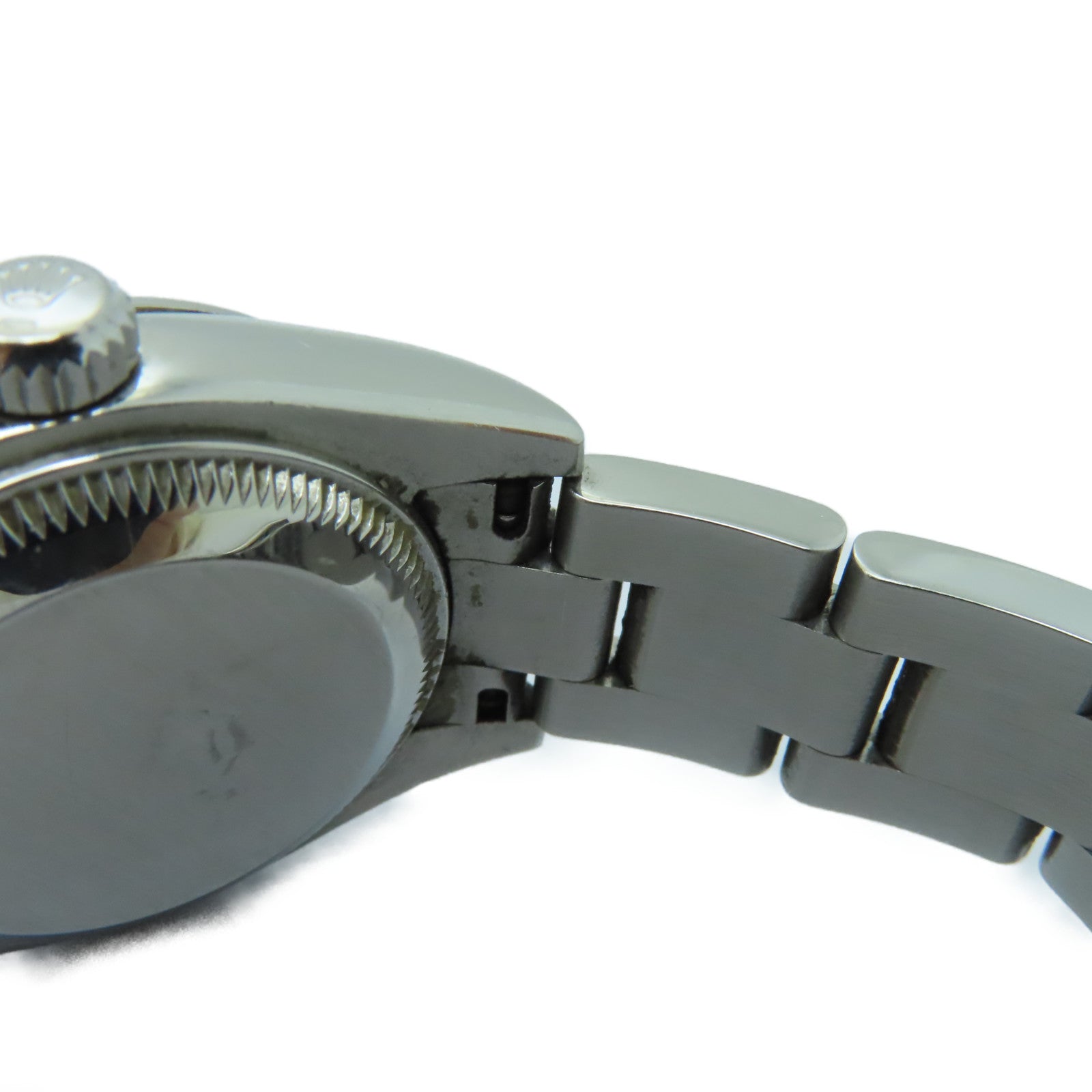 ROLEX Oyster Perpetual不鏽鋼手錶自動機芯黒色