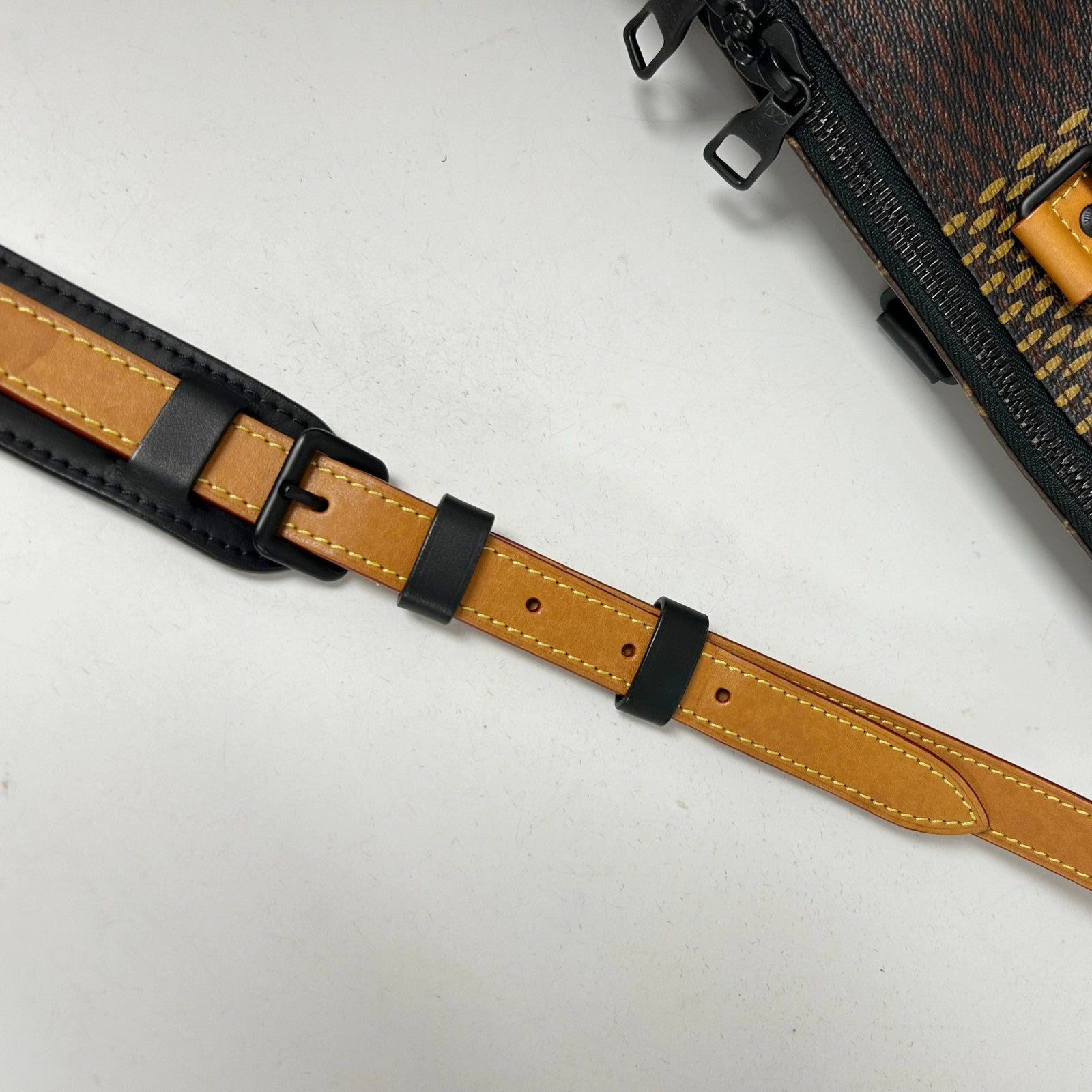 LOUIS VUITTON Monogram Keepall 50黑扣/銀扣手挽袋啡色