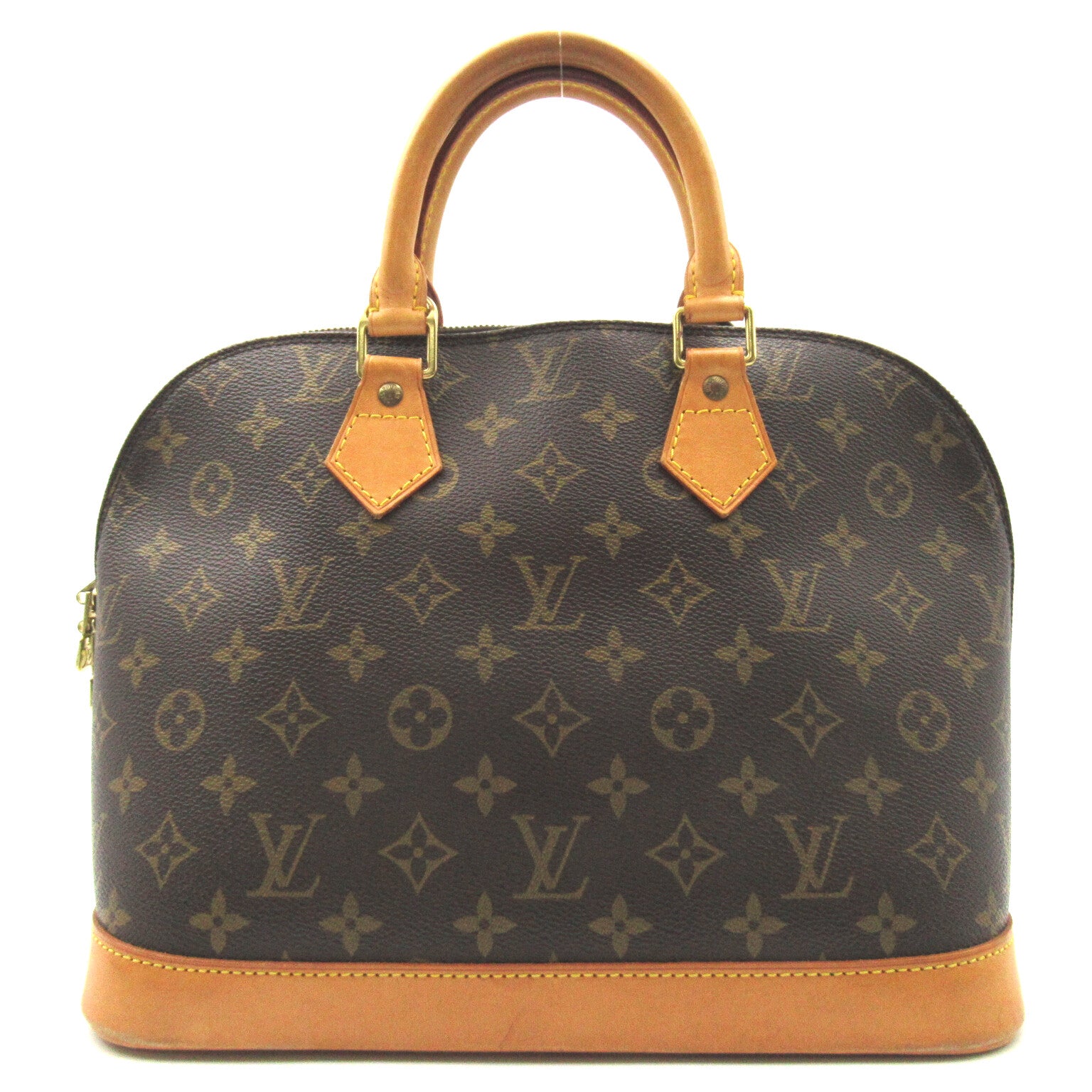 LOUIS VUITTON 【激減優惠】Monogram Alma金扣手挽袋啡色